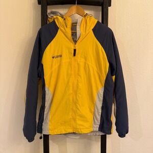 Vintage Columbia Sportswear Womens XL Full Zip Hooded Jacket‎ rare Outdoor